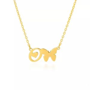 INITIAL LETTER “O” NECKLACE